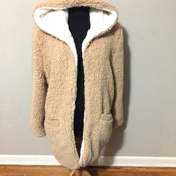 C&C California Teddy Bear Jacket NWT Sz L - Picture 2 of 8